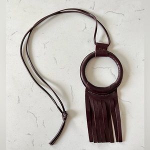 Crescioni Ritual Necklace Leather Necklace Made in California